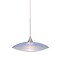 Besa Lighting Spazio Cord Pendant, Blue/Frost, Satin Nickel, 1x3W LED 1XT-6294BL-LED-SN - alternate 1